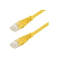 thumbnail image 1 of StarTech 6 ft Cat5e Snagless UTP Network Patch Cable Yellow M45PATCH6YL, 1 of 8