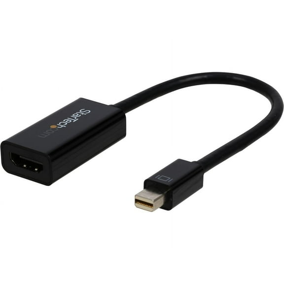 StarTech.com MDP2HD4KS Mini DisplayPort to HDMI 4K Audio / Video Converter – mDP 1.2 to HDMI Active Adapter for UltraBook™