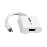 StarTech.com MDP2HDW Mini DisplayPort to HDMI Video Adapter Converter - White