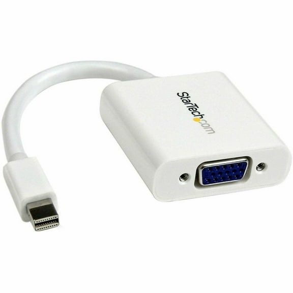 StarTech Mini DisplayPort to VGA Video Adapter Converter - White