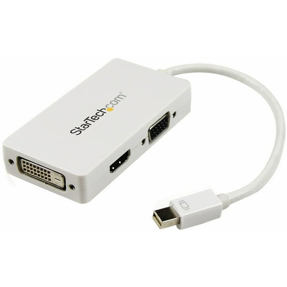StarTech A/V Adapter: 3-in-1 Mini DisplayPort to VGA DVI or HDMI Converter