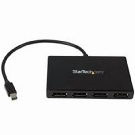 StarTech.com  MST Hub Mini Display Port to 4x Display Port - Black
