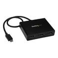 thumbnail image 1 of StarTech.com MSTCDP123DP 3-Port USB-C to DisplayPort MST Hub - 4K 30Hz - Multi-Monitor Video Splitter - Thunderbolt 3 Compatible (MSTCDP123DP), 1 of 7
