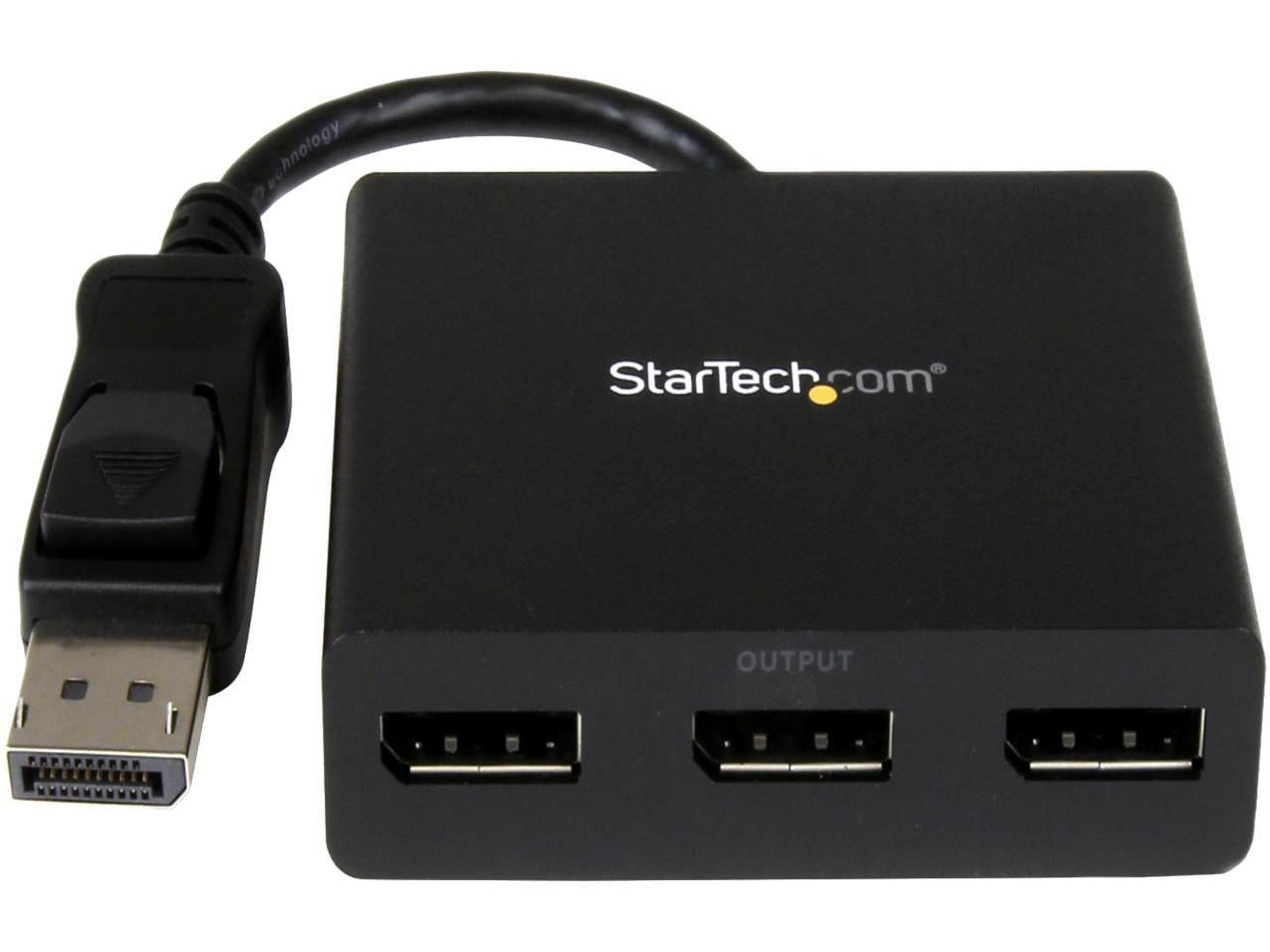 StarTech.com MSTDP123DP DisplayPort to DisplayPort Multi Monitor ...