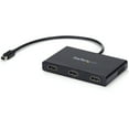 thumbnail image 1 of StarTech.com 3-Port Multi Monitor Adapter - Mini DisplayPort to HDMI MST Hub - Triple 1080p/Dual 4K 30Hz - Video Splitter for Extended Desktop Mode on Windows Only - mDP 1.2 to 3x HDMI, 1 of 12