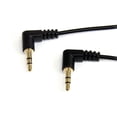 thumbnail image 1 of StarTech.com MU3MMS2RA Slim 3.5mm 3 feet Right Angle Stereo Audio Cable - M/M, 1 of 2