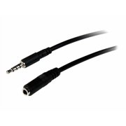 StarTech.com MUHSMF1M 3.5mm 4 Position TRRS Headset Extension Cable