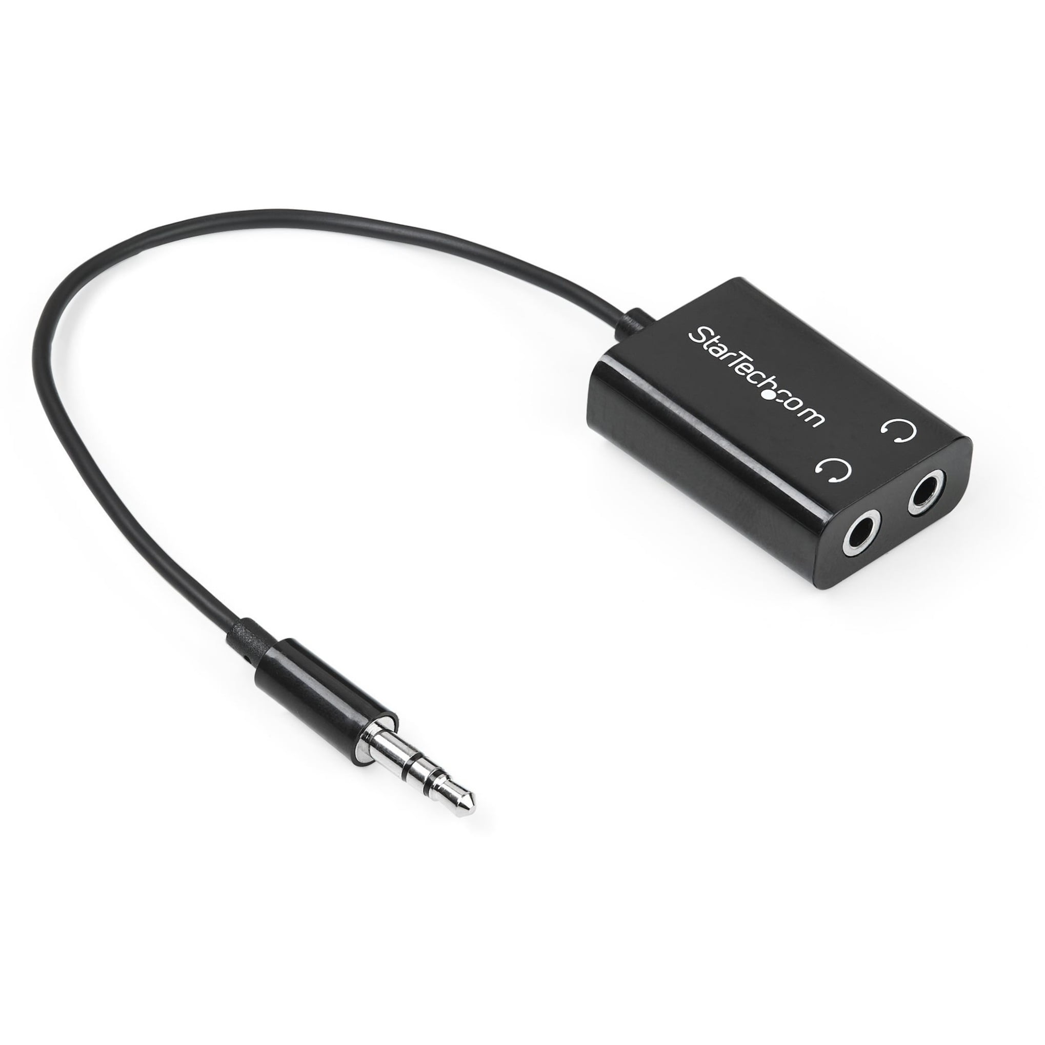StarTech.com MUY1MFFADP Slim Mini Jack Headphone Splitter Cable Adapter