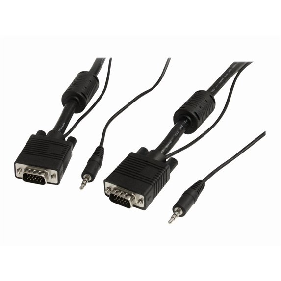 StarTech.com MXTHQMM25A 25 ft. Coax High Resolution Monitor VGA Cable with Audio