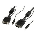 thumbnail image 1 of StarTech.com MXTHQMM30A 30 ft. Coax High Resolution Monitor VGA Cable with Audio, 1 of 2