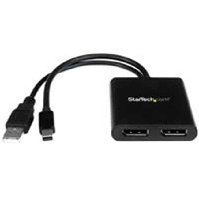 StarTech.com  Mini Display Port to 2x Display Port MST Hub