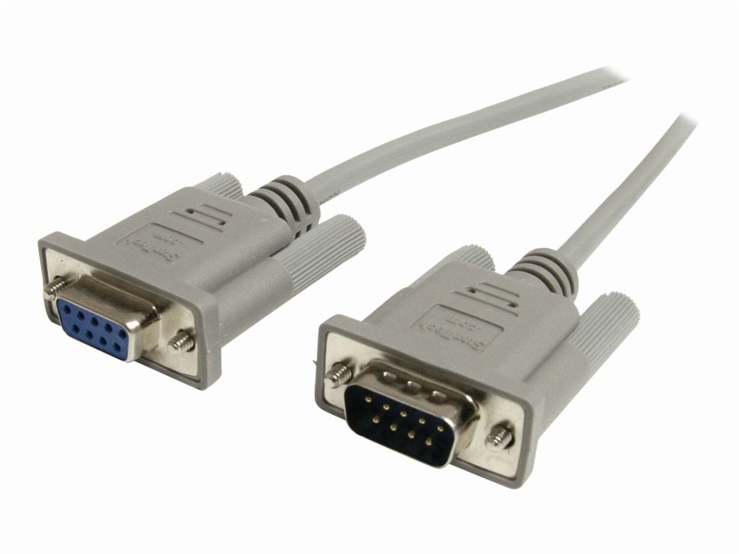 StarTech 6ft Null-Modem Serial Cable MXT100 - Walmart.com