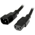 thumbnail image 1 of StarTech 6' 14 AWG C14 to C13 Computer Power Cord Extension Cable, 1 of 7