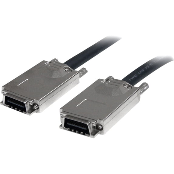 StarTech.com Model SAS7070S200 6.56 ft Infiniband External SAS Cable - SFF-8470 to SFF-8470
