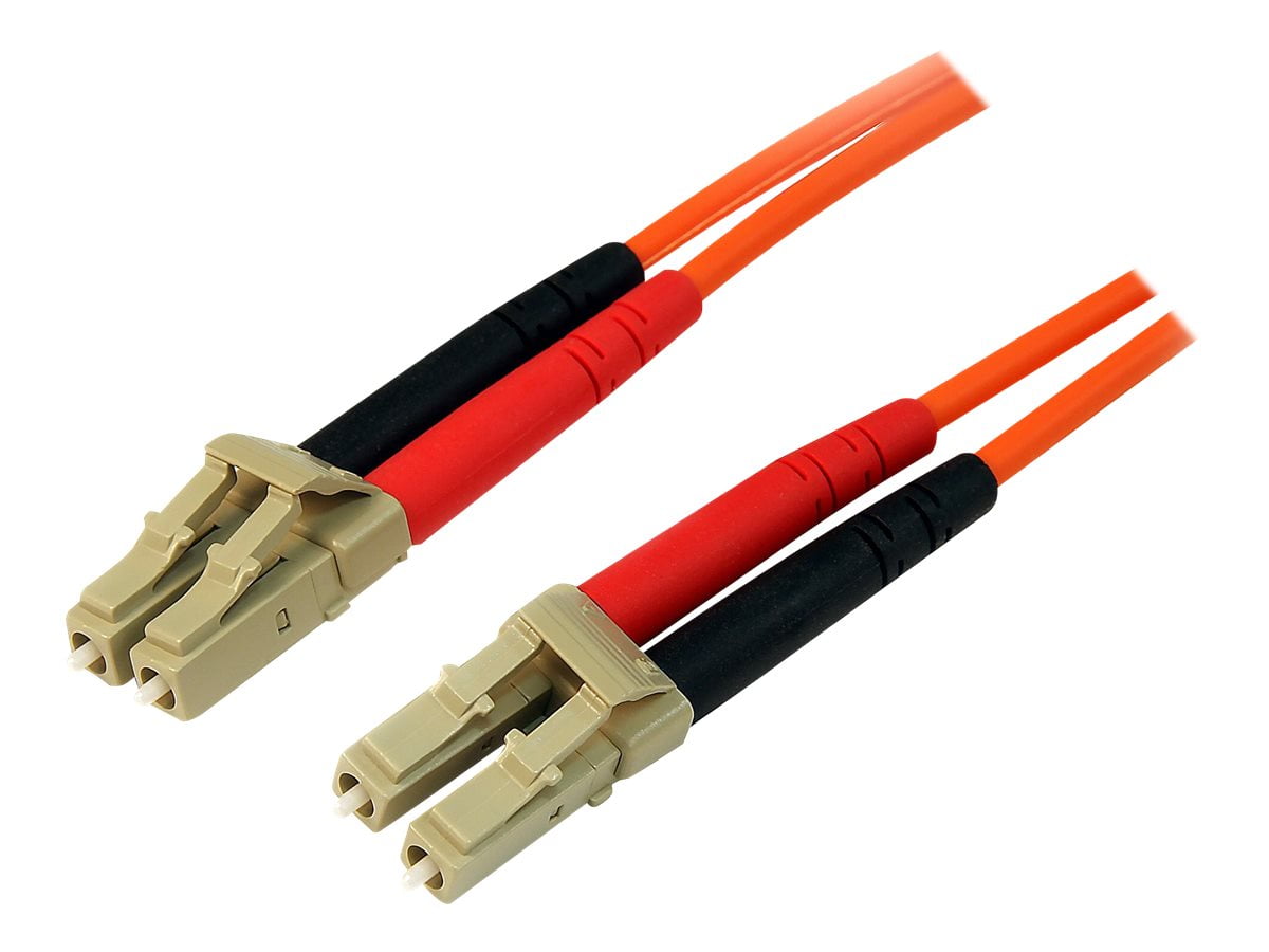 StarTech.com Multimode 50/125 Duplex Fiber Patch Cable LC - LC - 15m (50FIBLCLC15)