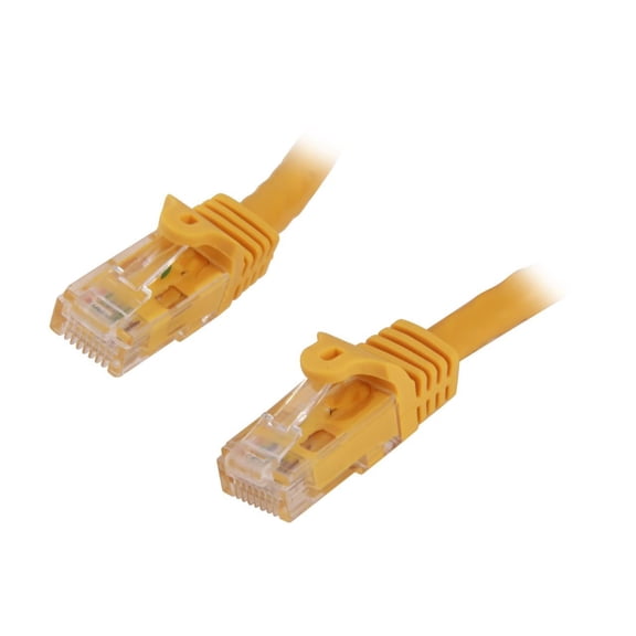StarTech.com 25 ft Yellow Snagless Cat6 UTP Patch Cable