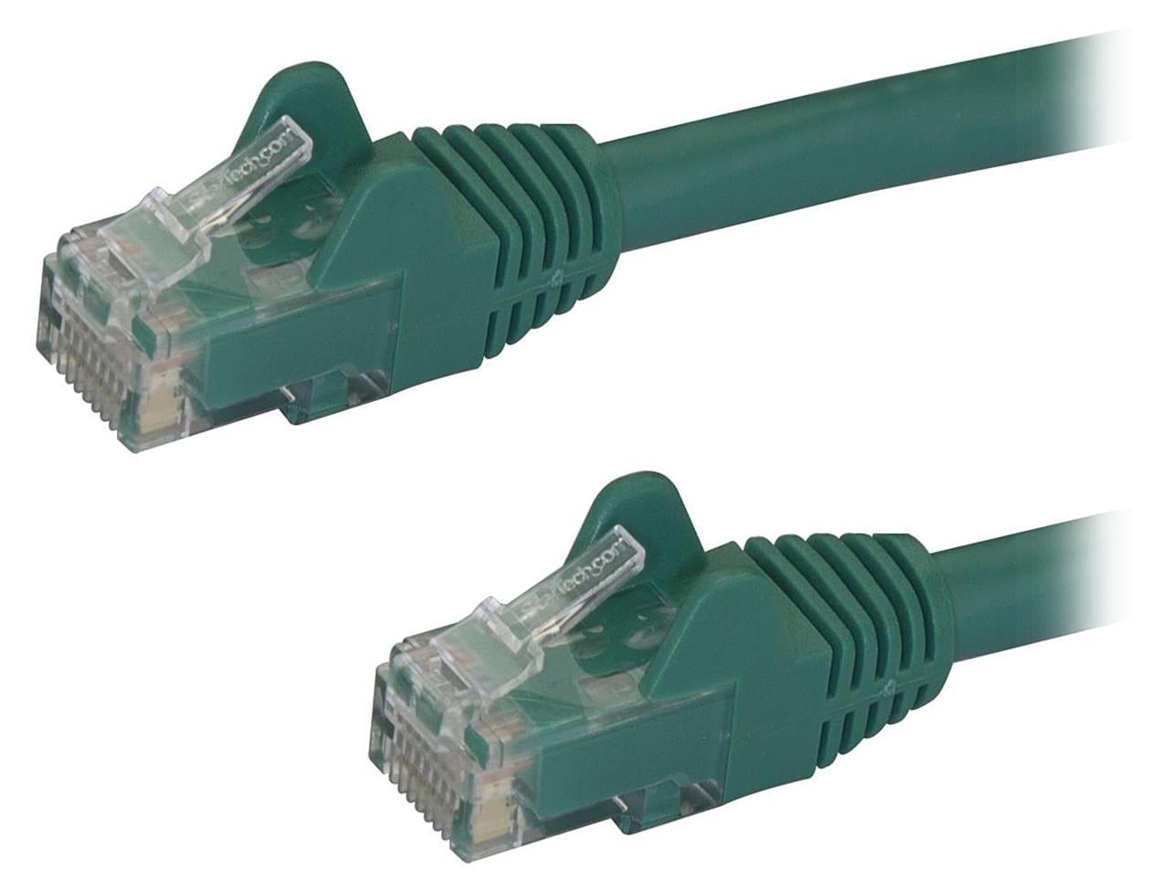 StarTech 5ft CAT6 Ethernet Cable - Green CAT 6 Gigabit Ethernet Wire -250Mhz 100W PoE RJ45 UTP Network Patch Cord Snagless with Strain Relief (N6PATCH5GN)