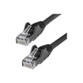 thumbnail image 1 of StarTech 75ft CAT6 Ethernet Cable - Black CAT 6 Gigabit Ethernet Wire -250Mhz 100W PoE RJ45 UTP Network Patch Cord Snagless with Strain Relief (N6PATCH75BK), 1 of 3