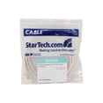 thumbnail image 1 of StarTech 7ft CAT6 Ethernet Cable - White CAT 6 Gigabit Ethernet Wire -250Mhz 100W PoE RJ45 UTP Network Patch Cord Snagless with Strain Relief (N6PATCH7WH), 1 of 12