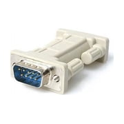 NM9MM DB9 RS232 Serial Null Modem Adapter - M/M