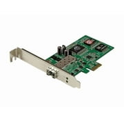 PCI Express Gigabit Ethernet Fiber Network Card w/ Open SFP - PCIe SFP Network Card Adapter NIC - Connect a PCI Express-based desktop or rackmount PC directly to a fiber optic network