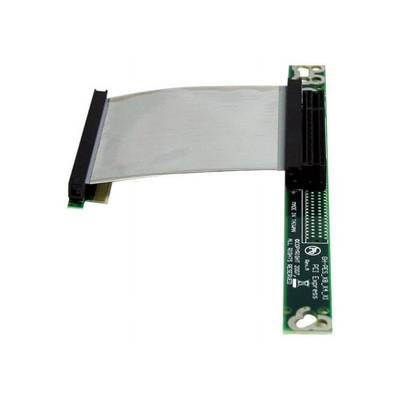 StarTech.com PCI Express Riser Card x8 Left Slot Adapter 1U with Flexible Cable - Riser card