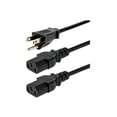 thumbnail image 1 of StarTech.com PXT101Y 6 ft. Standard Y Computer Power Cord NEMA 5-15P to 2x C13, 1 of 9
