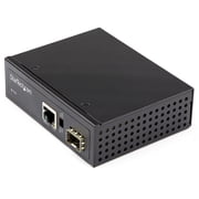 StarTech PoE+ Industrial Fiber to Ethernet Media Converter 60W - SFP to RJ45 - SM/MM Fiber to Gigabit Copper IP-30 (248821)