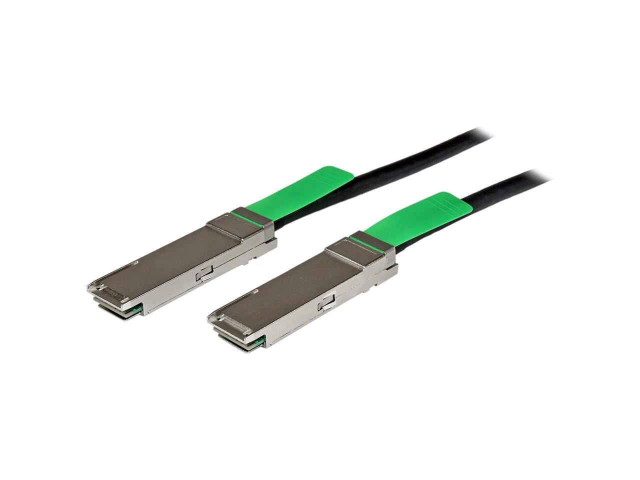 StarTech.com QSFPMM2M MSA Compliant QSFP+ Direct-Attach Twinax Cable - 2 m (6.6 ft) - 40 GbE