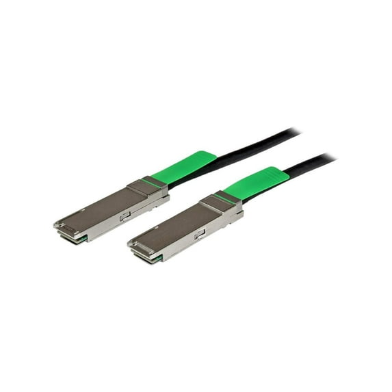 StarTech.com QSFPMM2M MSA Compliant QSFP+ Direct-Attach Twinax Cable - 2 m (6.6 ft) - 40 GbE