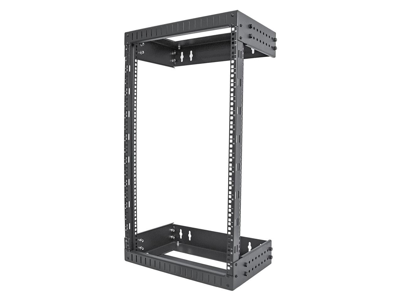 StarTech 18U 19 Wall Mount Network Rack - Adjustable Depth 12-20