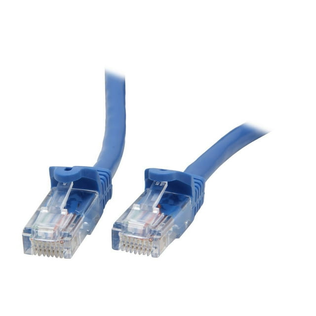 StarTech.com RJ45PATCH4 4 ft. Cat 5E Blue Network Cable