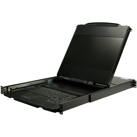 StarTech 17in HD Rackmount KVM Console Dual Rail 1080p KVM DVI & VGI
