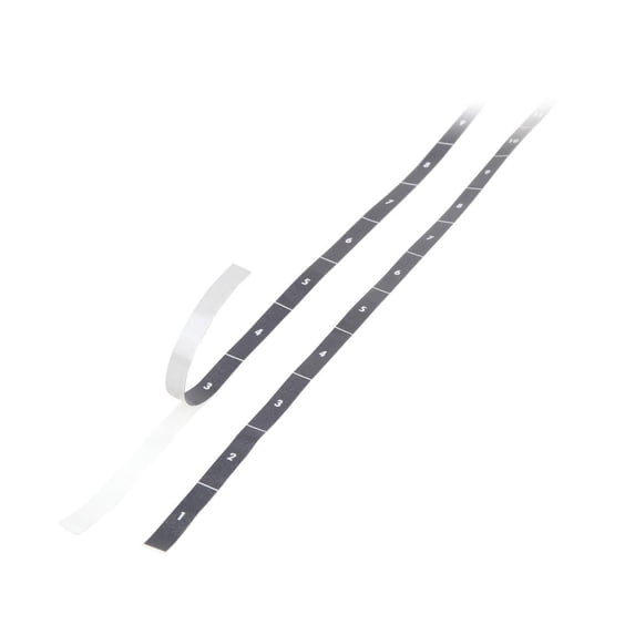 StarTech.com RKUNITAPE Rack Unit Labels - Server Rack Unit Alignment Strips - Up to 52U - 2-Pack