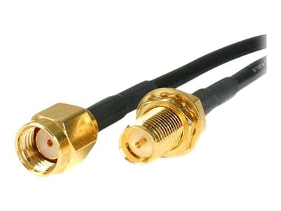 StarTech.com RPSMA10MF 10 ft. RP-SMA to SMA Wireless Antenna Adapter Cable