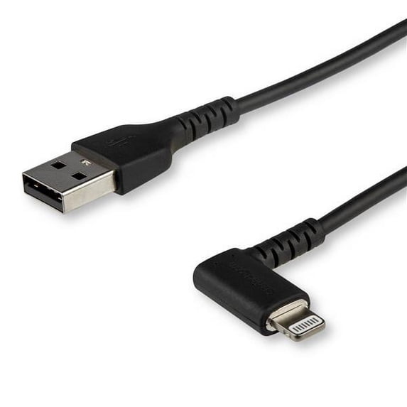 Startech.com 6ft (2m) Durable Usb A To Lightning Cable, Black 90