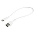 thumbnail image 1 of StarTech 12inch/30cm Durable White USB-A to  Cable, 1 of 7