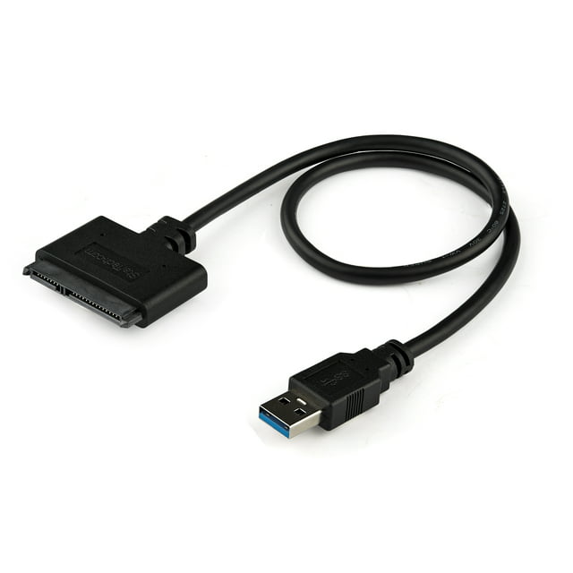 StarTech.com SATA to USB Cable - USB 3.0 to 2.5” SATA III Hard Drive Adapter - External Converter for SSD/HDD Data Transfer