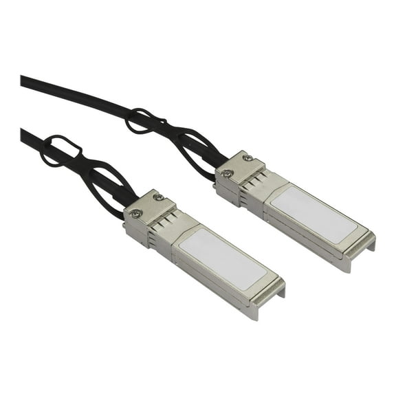 Startech.com Msa Uncoded Compatible 2m 10g Sfp+ To Sfp+ Direct Attach Breakout Cable Twinax, 10 Gbe Sfp+ Copper Dac 10 Gbps Low Passive Transceiver Module Dac, 10ge Breakout Cable - Lifetime Warranty