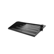 StarTech 2U Vented Server Rack Cabinet Shelf - Fixed 20 Deep Cantilever Rackmount Tray for 19" Data/AV/Network Enclosure w/Cage Nuts 261808"