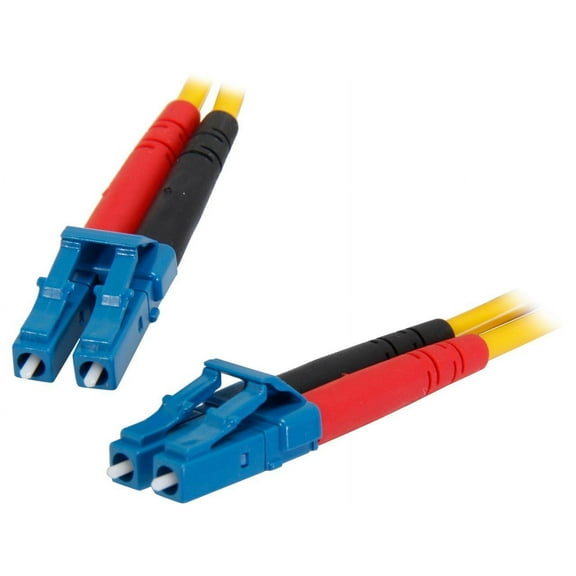 StarTech.com SMFIBLCLC10 32.81 ft. (10m) Single Mode Duplex Fiber Patch Cable LC-LC M-M Male to Male
