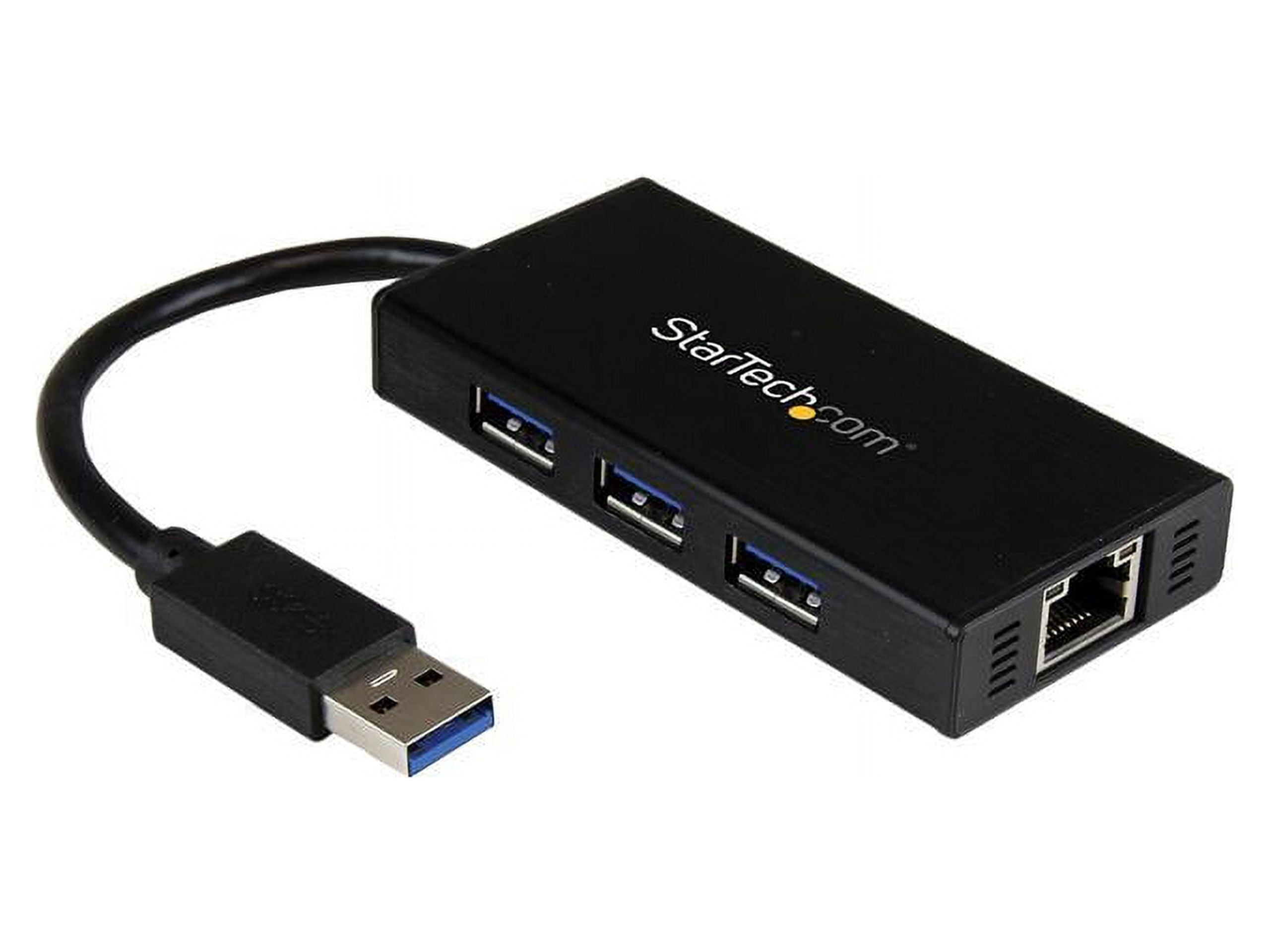 ST3300GU3B USB 3.0 Hub with Gigabit Adapter 3 Port NIC USB Network