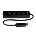 thumbnail image 1 of StarTech 4 Port Portable SuperSpeed USB 3.0 Hub with Built-in Cable (ST4300PBU3), 1 of 4