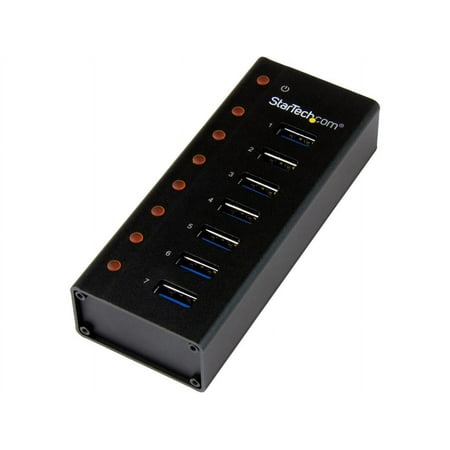 7PORT USB 3 HUB DESK/WALL COMPACT & DURABLE FOR TRAVEL