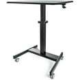 thumbnail image 1 of StarTech.com STSCART2 Mobile Standing Desk Sit-Stand Height Adjustable Rolling Workstation Laptop Cart, 1 of 10