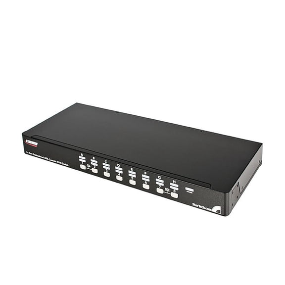 16PORT USB PS2 KVM SWITCH 1U RACKMOUNT WITH OSD