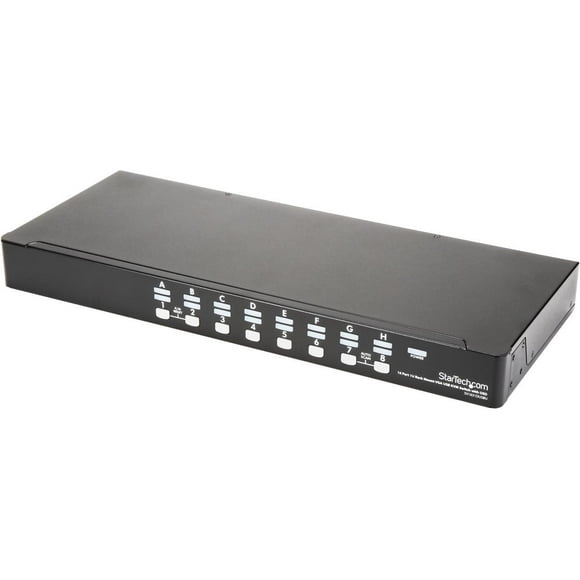 StarTech 16 Port 1U Rackmount USB KVM Switch with OSD