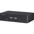 thumbnail image 1 of StarTech SV231DPU34K KVM Switch 2-Port DisplayPort 4K 60Hz, 1 of 6