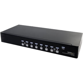 Startech 8 Port Rackmount USB VGA KVM Switch w/ Audio - Control up to 8 VGA and USB computers from a single keyboard, mouse and monitor - usb kvm switch - 8 port kvm switch - vga kvm switch -rack m...