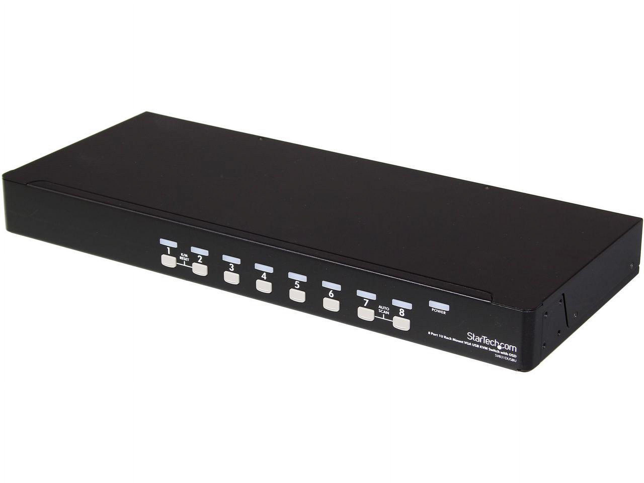 SV831DUSBUK 8 Port 1U Rackmount USB KVM Switch Kit with